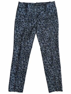 Ann Taylor Cheetah Print Gray Pants